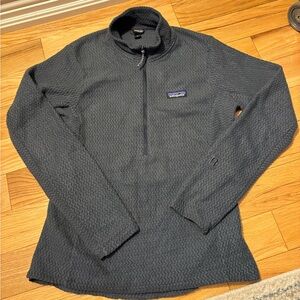 Patagonia R1 Air Zip Neck Fleece Pullover Gray Women’s Medium